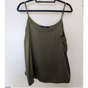 Quince Washable Silk Camisole XL Olive